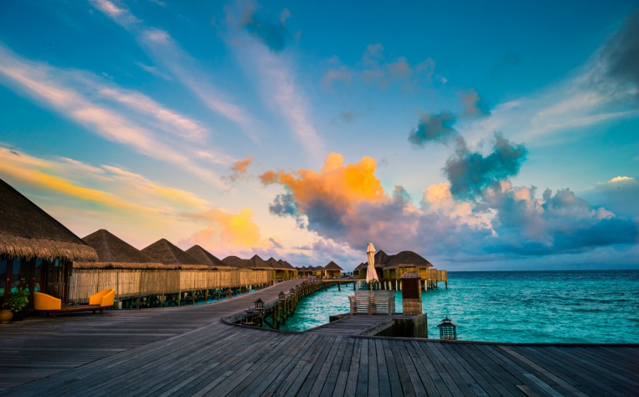 Maldivi ujutru - Constance Halaveli resort and spa