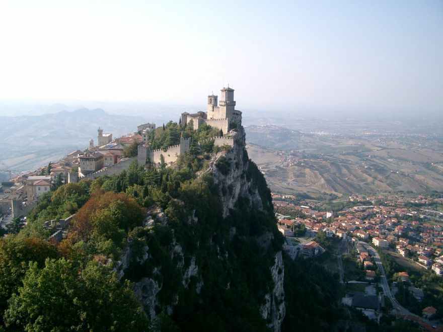 San Marino - Pogled sa planine