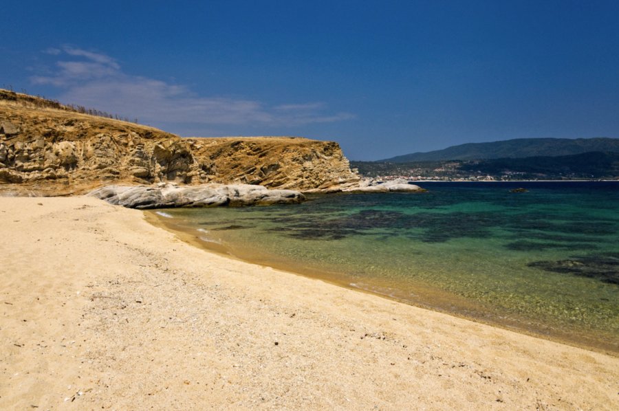 Ammouliani plaža - Mir i tišina na ostrvu Magaraca
