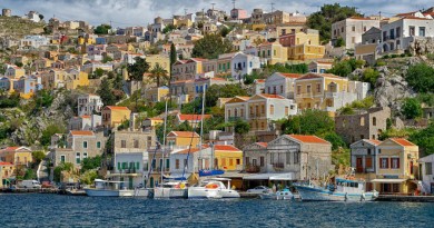 Greece Symi houses