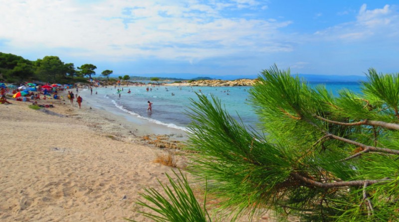 Greece Sithonia Karidi beach Vourvourou