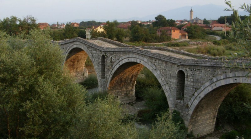 Serbia Djakovica roman bridge Terzijski most