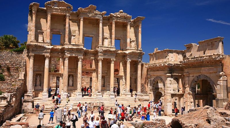 Turkey Ephesus Celsus library