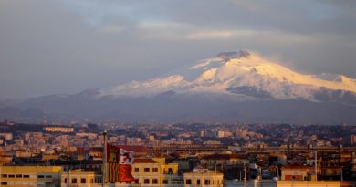 Italy Sicily Catania volcan Etna