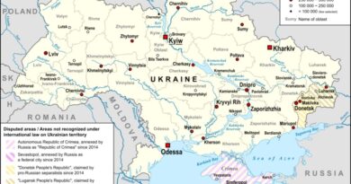 Mapa ukrajine sa gradovima