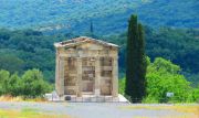 Mauzolej Greece Peloponnese ancient Messene stadium mausoleum
