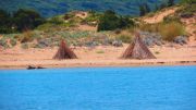 Prirodni šatori Greece Peloponnese Voidokilia beach tents