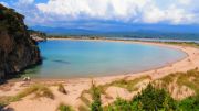 Plaža Voidokilia Greece Peloponnese Voidokilia beach